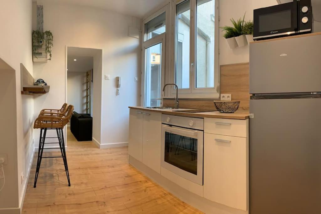 Champagne Cosy Lägenhet Reims Exteriör bild